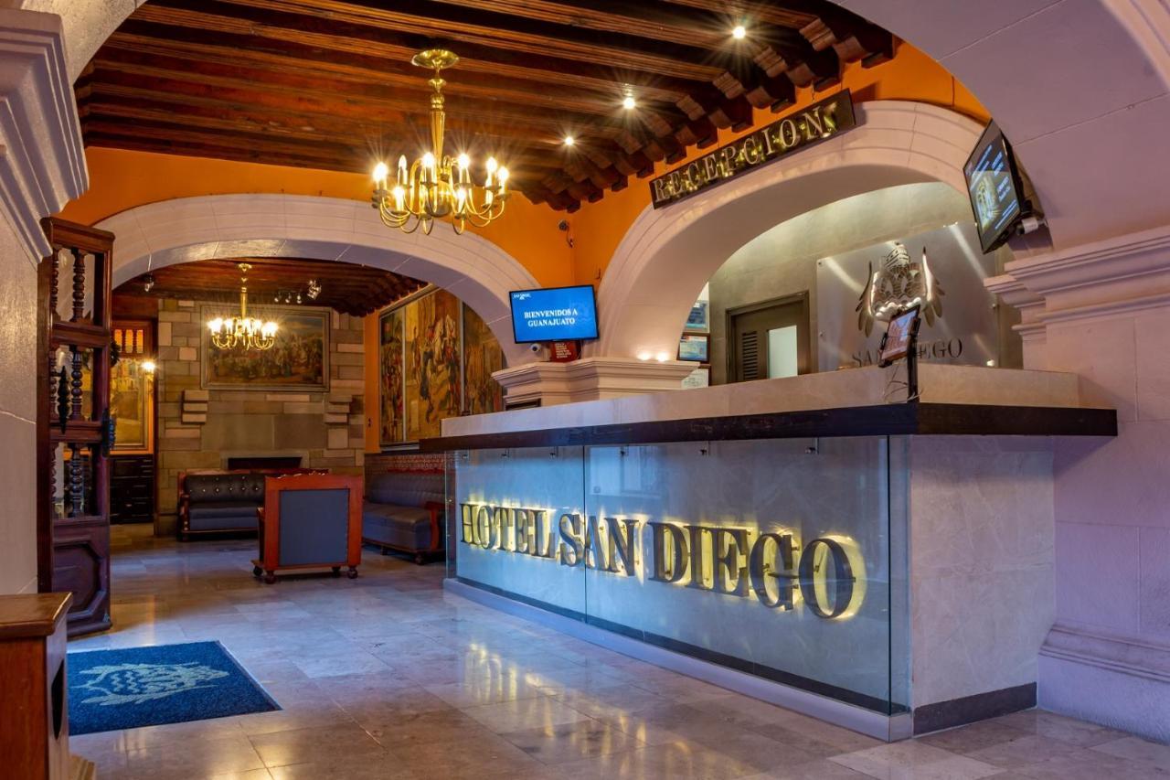 Hotel San Diego Guanajuato Kültér fotó